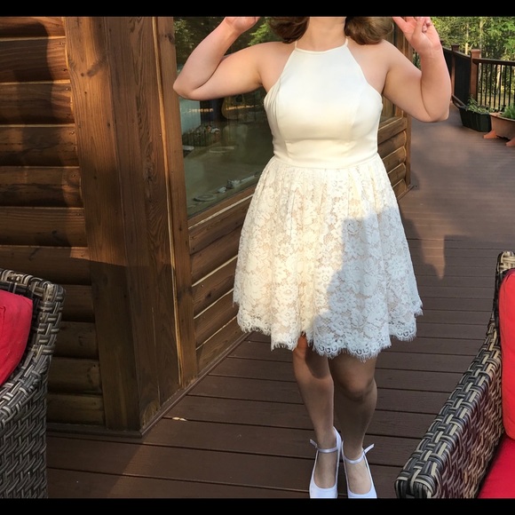 Alyce White Cocktail Dress - Picture 11 of 11
